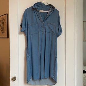 Super soft denim dress